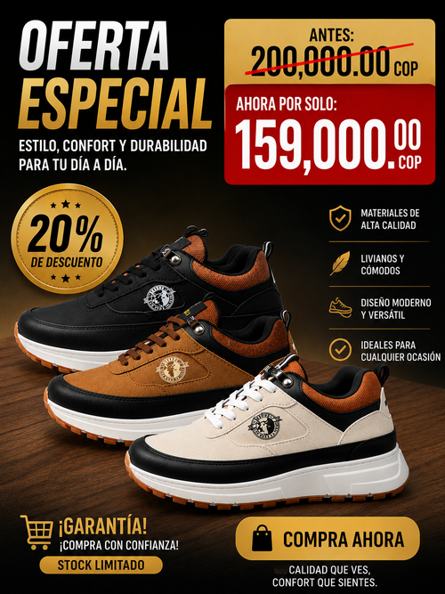 TENIS BRAHMA CASUAL STRIKE